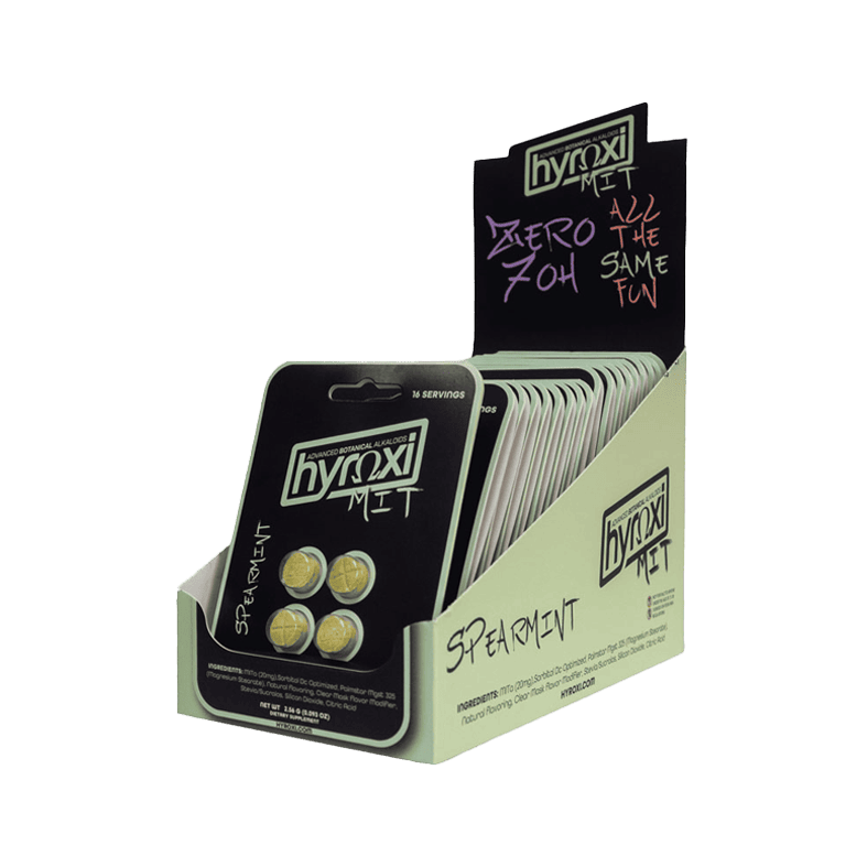 Hyroxi MIT-A Tablets Spearmint 20-pack display